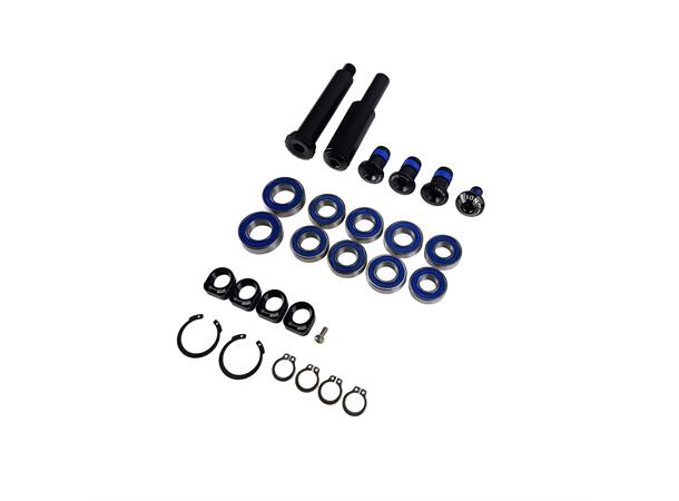 Aksling og lagersett Haibike Fulldempet MY 2020-> 