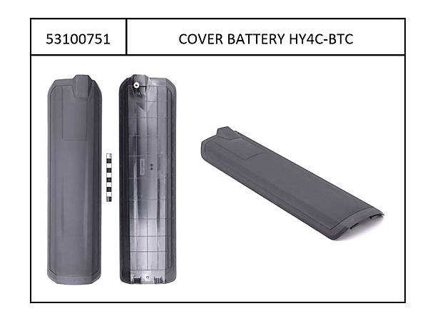 Batterideksel Haibike i600Wh FS MY2021--> 