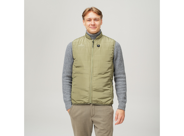 HeatX Heated Everyday Vest Mens M Lichen Green 