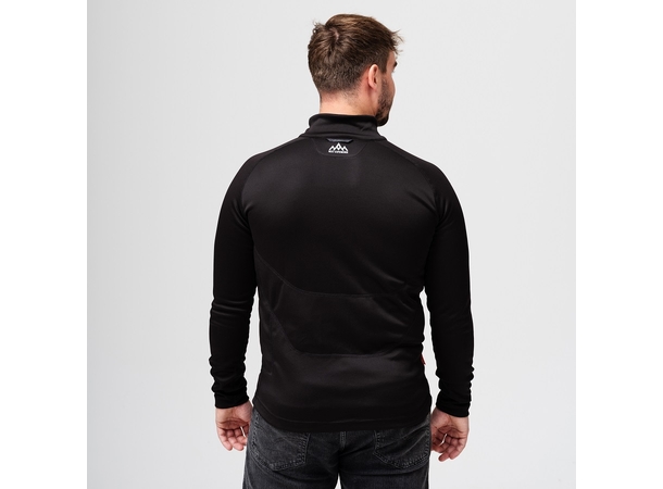 Heatx Heated Fleece Sweater Mens L Black 