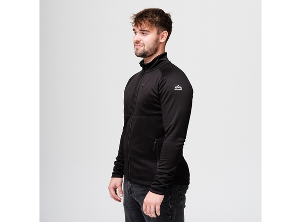 Heatx Heated Fleece Sweater Mens L Black 