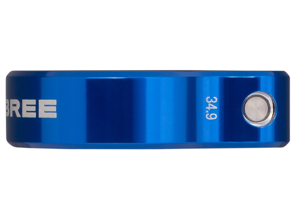 Pembree DBN Seat Post Clamp Blue - 34,9mm 