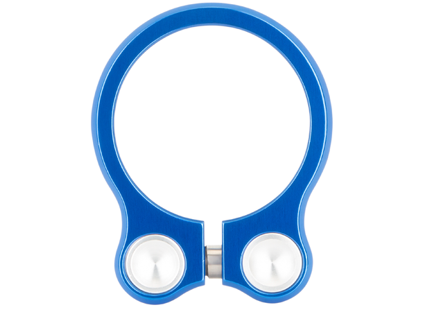 Pembree DBN Seat Post Clamp Blue - 34,9mm 