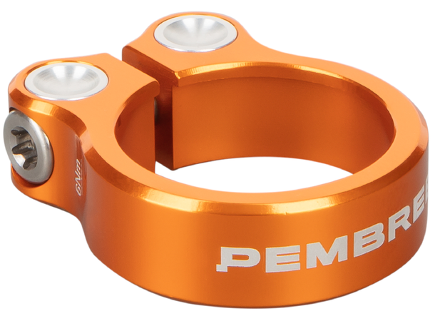Pembree DBN Seat Post Clamp Orange - 34,9mm 
