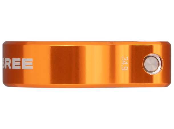Pembree DBN Seat Post Clamp Orange - 34,9mm 