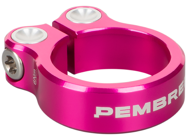 Pembree DBN Seat Post Clamp Pink - 34,9mm 