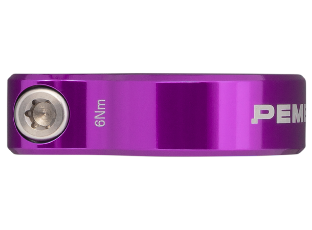 Pembree DBN Seat Post Clamp Purple - 34,9mm 