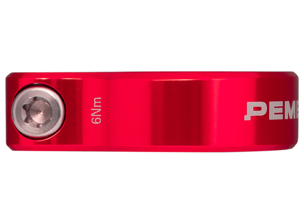 Pembree DBN Seat Post Clamp Red - 34,9mm 