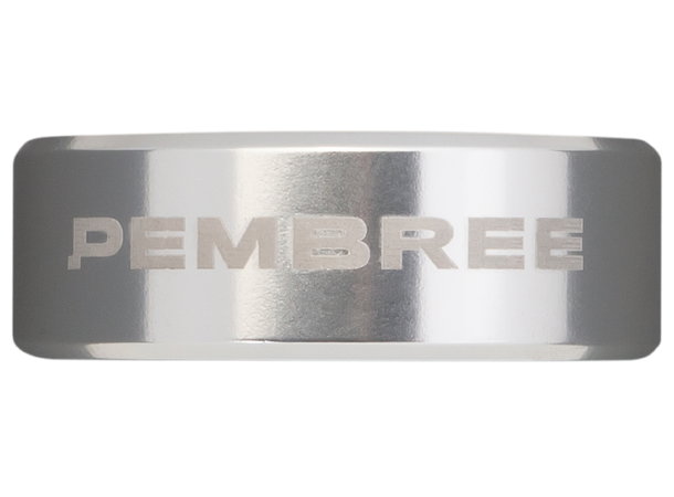 Pembree DBN Seat Post Clamp Silver - 34,9mm 