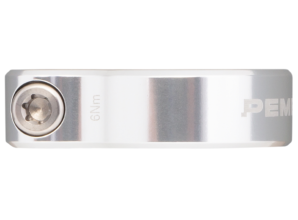 Pembree DBN Seat Post Clamp Silver - 34,9mm 