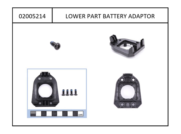Simplo Battery Mount for Intube Alltrail og Allmtn 720Wh 