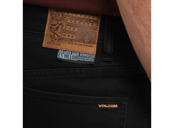 Volcom 2X4 Denim Black Out - 34/32 