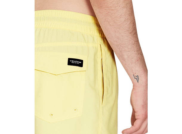 Volcom Lido Solid Trunk 16 Dawn Yellow - M 