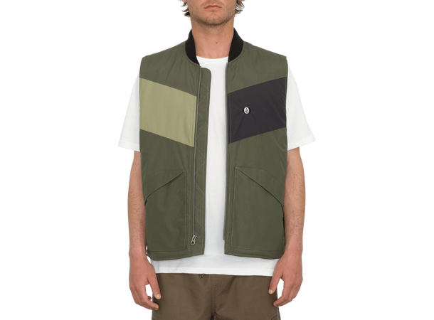 Volcom Prysmer Vest Squadron Green - M 