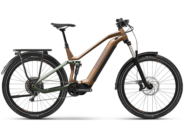 Haibike Adventr 8 L 27.5", Cognac/Olive, YS2S, 720Wh 