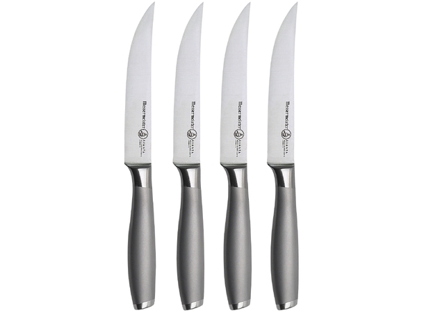 Messermeister Avanta Stainless 4-piece Fine Edge Steak Knife Set 
