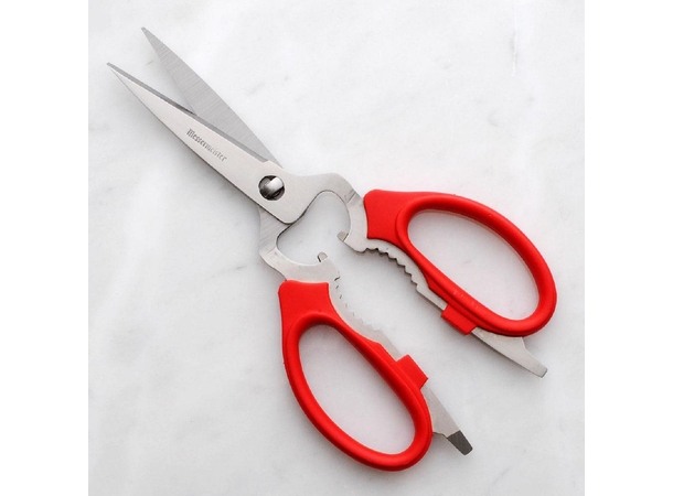 Messermeister Take Apart 20cm Kitchen Scissors Red 