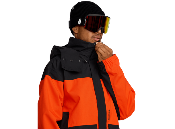 Volcom Kleveland Jacket Orange Shock - L 