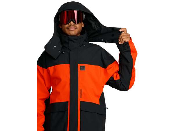 Volcom Kleveland Jacket Orange Shock - L 