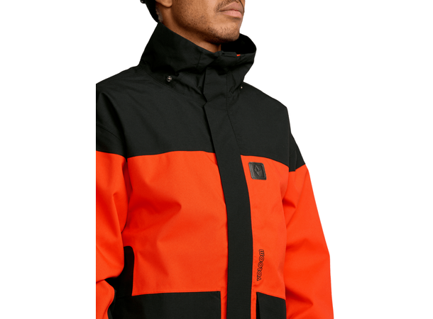 Volcom Kleveland Jacket Orange Shock - L 