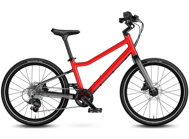 Woom Explore 4 20" Woom Red 7,8kg, 6-8 år, 115-130cm 