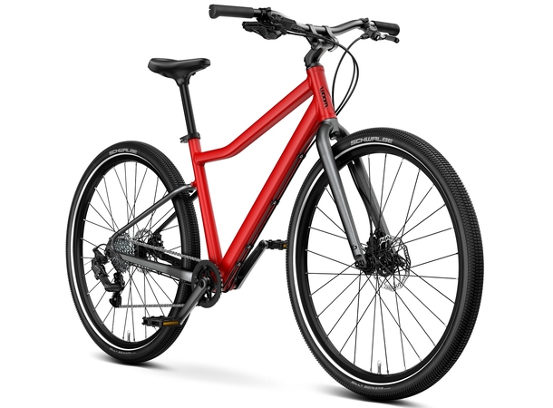 Woom Explore 6 26" Woom Red 9,5kg, 10-14 år, 140-165cm 