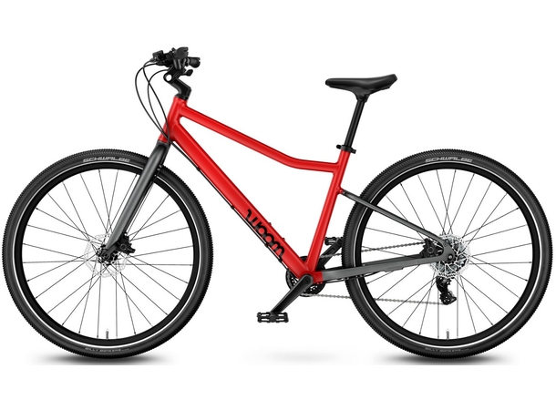 Woom Explore 6 26" Woom Red 9,5kg, 10-14 år, 140-165cm 