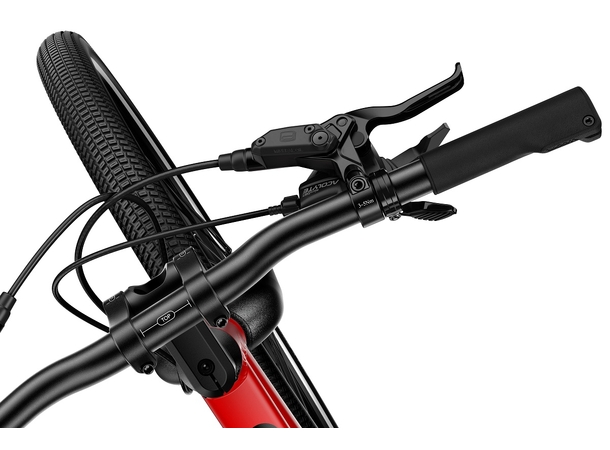 Woom Explore 6 26" Woom Red 9,5kg, 10-14 år, 140-165cm 