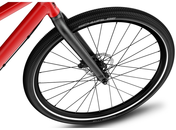 Woom Explore 6 26" Woom Red 9,5kg, 10-14 år, 140-165cm 