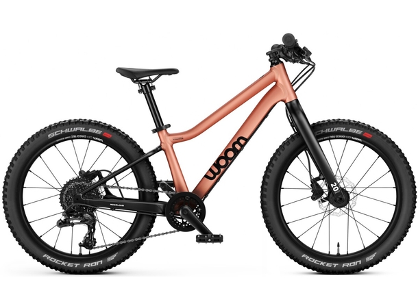 Woom OFF 4 20" Copper 7,8kg, 6-8 år, 118-130cm 