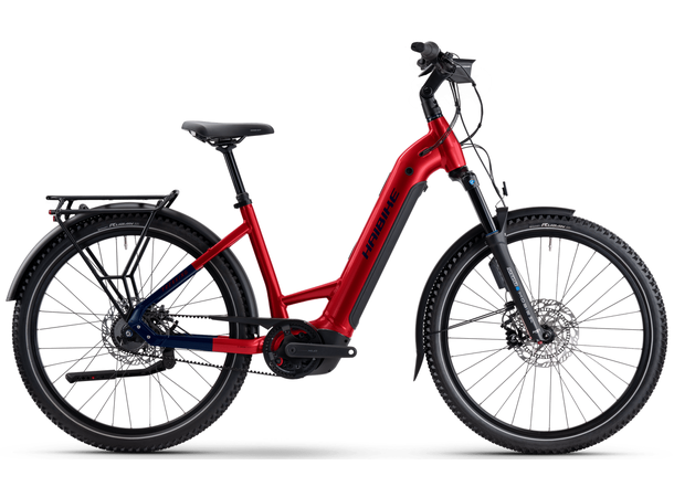 Haibike Trekking 9 ABS mono S 27.5'',Red/Blue,BCXK,800Wh 