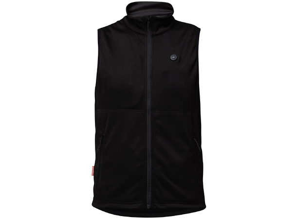 HeatX Heated Fleece Vest Mens L Black 