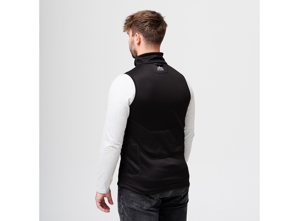 HeatX Heated Fleece Vest Mens L Black 