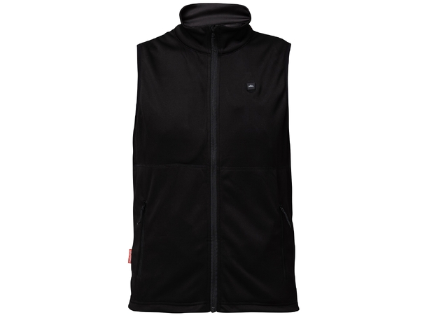 HeatX Heated Fleece Vest Mens L Black 