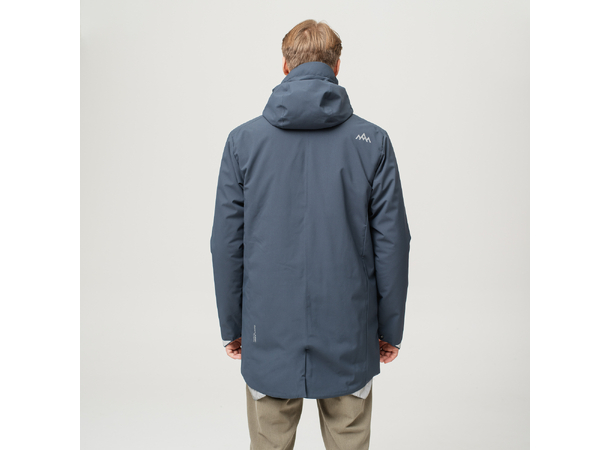 HeatX Heated Oslo Coat Mens M Navy 