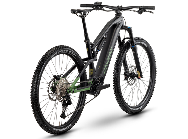 Raymon Trailray 150 M 29", black/green/citron, PW-X3, 720Wh 