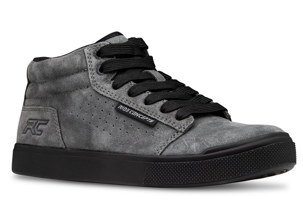Ride Concepts Vice Mid Youth Charcoal/Black - EU34/US2 