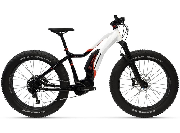 Tunturi EMax ME S 26", white/black/red, EP801, 630Wh 