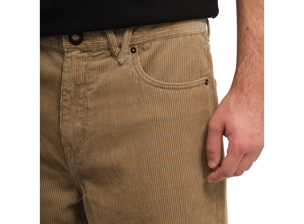 Volcom Billow Tapered Cord Pant Khaki - 28 