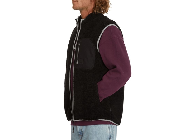 Volcom Muzzer Fuzzar Vest Black - M 