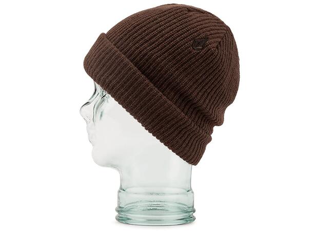 Volcom Sweep Lined Beanie Brown - One Size