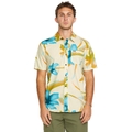 Volcom Tracers Floral SS Light Beige - M