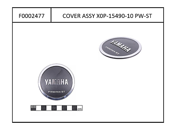 Yamaha logo PW-ST Chrome 