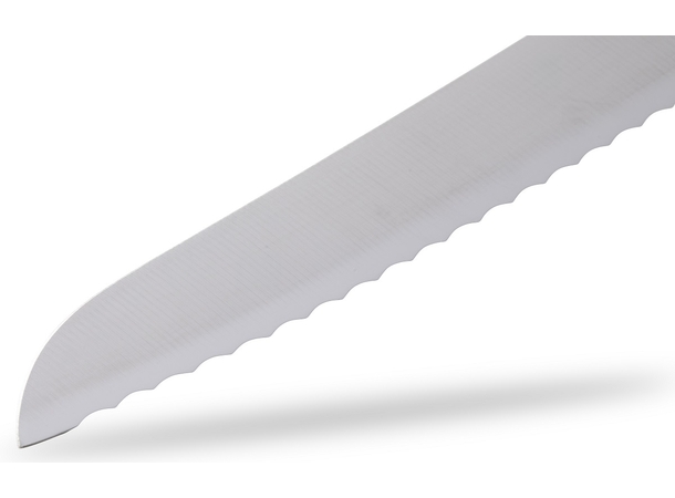 Messermeister Blacksmith 21,5cm Scalloped Bread Knife 