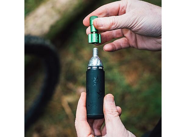 Peaty's Holeshot CO2 Tyre Inflator MTB (25g) - Bourbon 