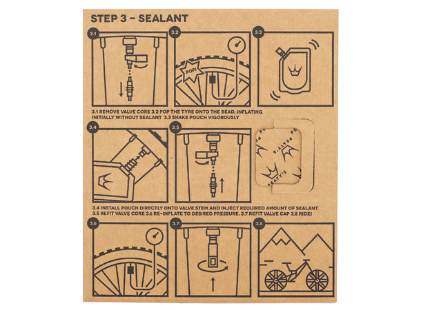 Peaty's Holeshot Tubeless Conversion Kit 37mm - Enduro / DH (Wide) 