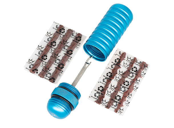 Peaty's Holeshot Tubeless Punc. Plug Kit Turquoise 