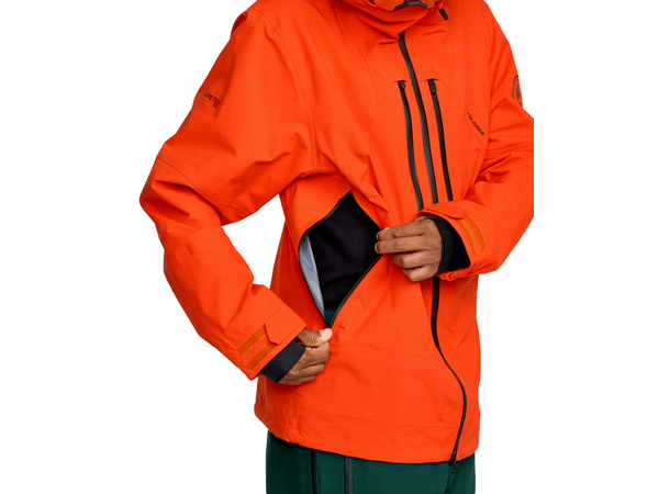 Volcom Anyox Guide Gore Pro Shell Jkt Orange Shock - M 