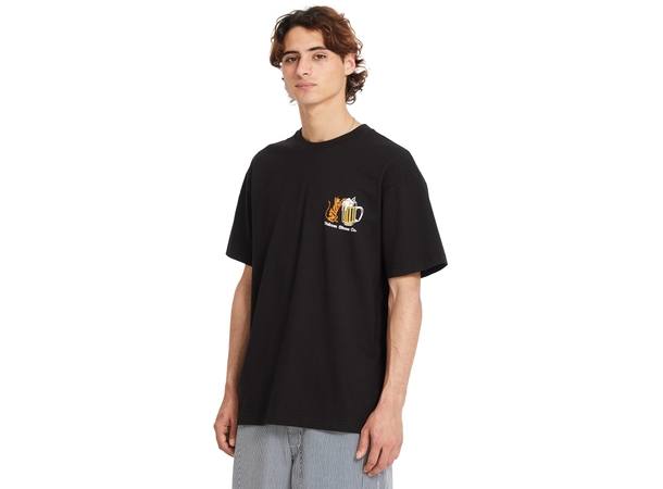 Volcom Curious Cat SS Tee Black - S 