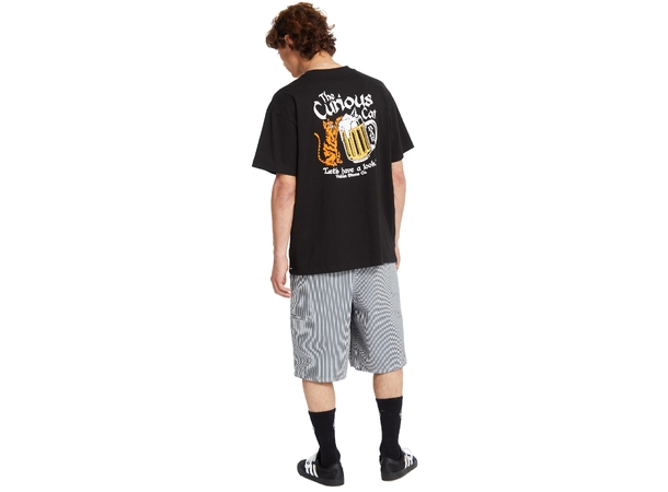 Volcom Curious Cat SS Tee Black - S 